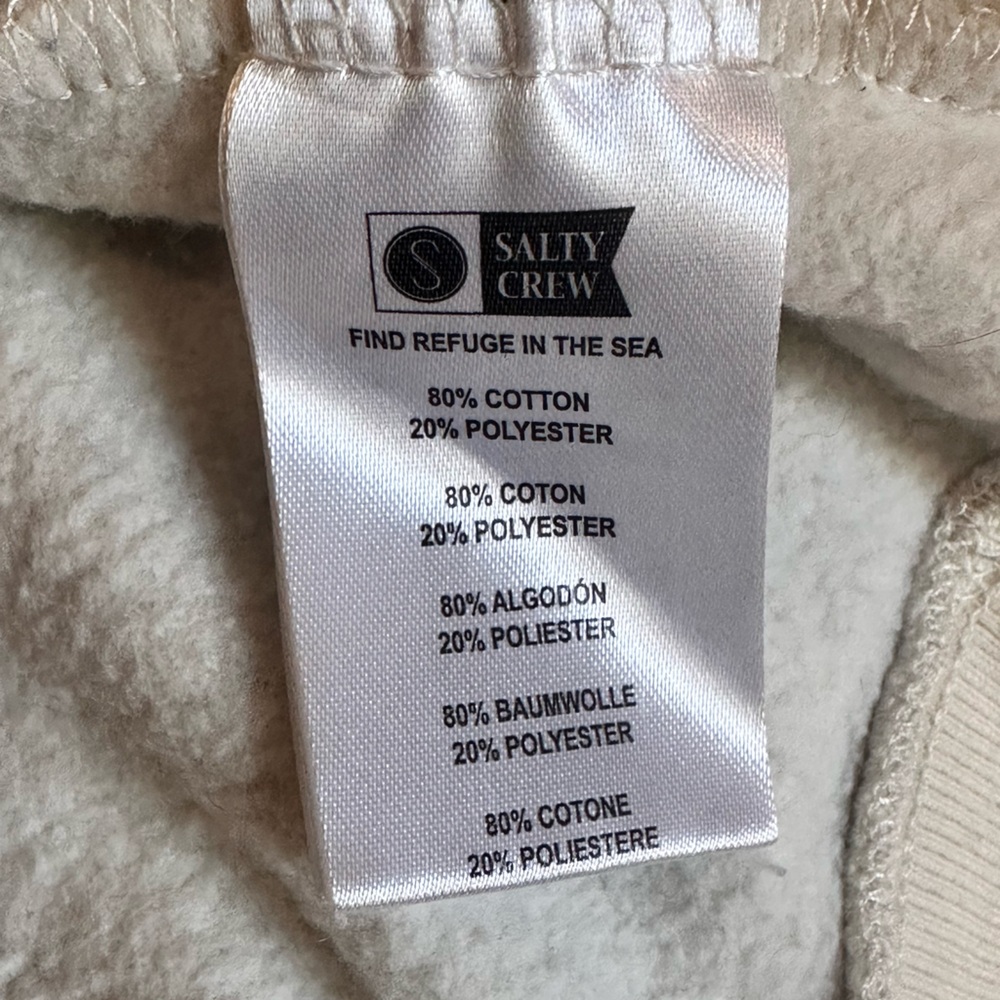 Salty Crew Kids' Cream Jacket - Picture 7 of 7